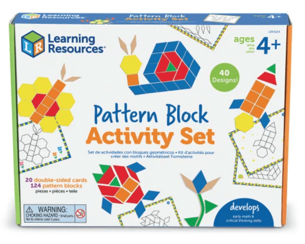 Pattern Block Activity Set – Learning Resources
