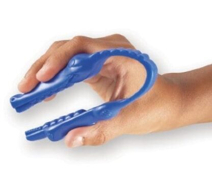 blue gator grabber tweezers toy