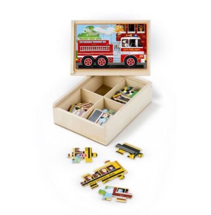 Vehicle Jigsaw Puzzles in a Box