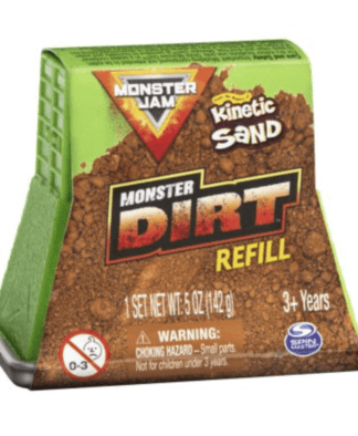 Monster Jam Truck Dirt Refill Kinetic Sand - 5 Oz Each
