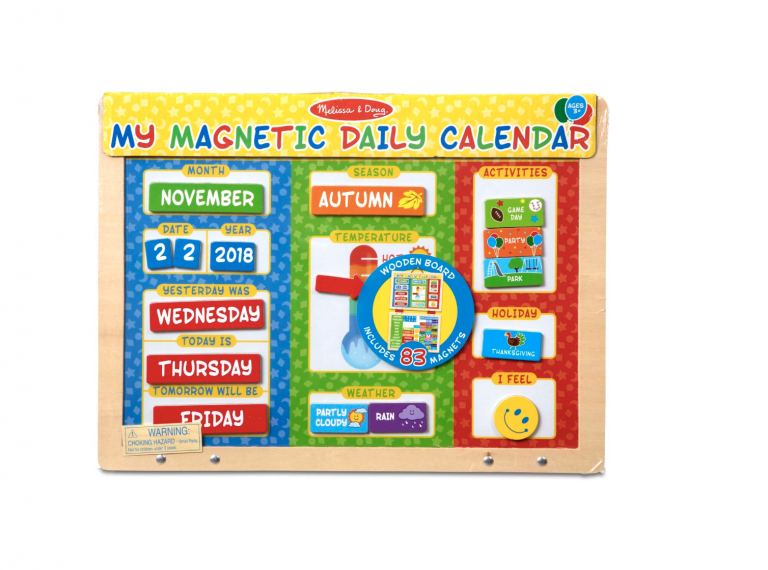 My Magnetic Daily Calendar