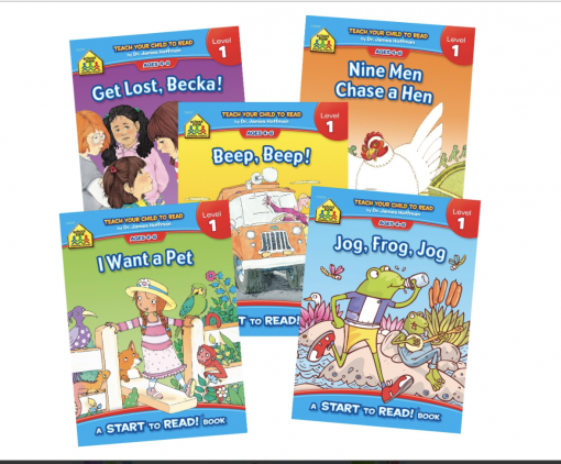 Level 1 Start to Read!® Early Reading Program 5-Book Set – Therapy in a Bin