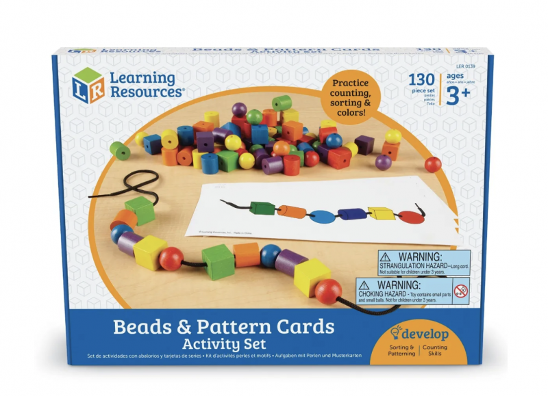 Beads & Pattern Cards Activity Set