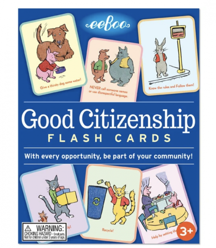 Good Citizenship Flash Cards