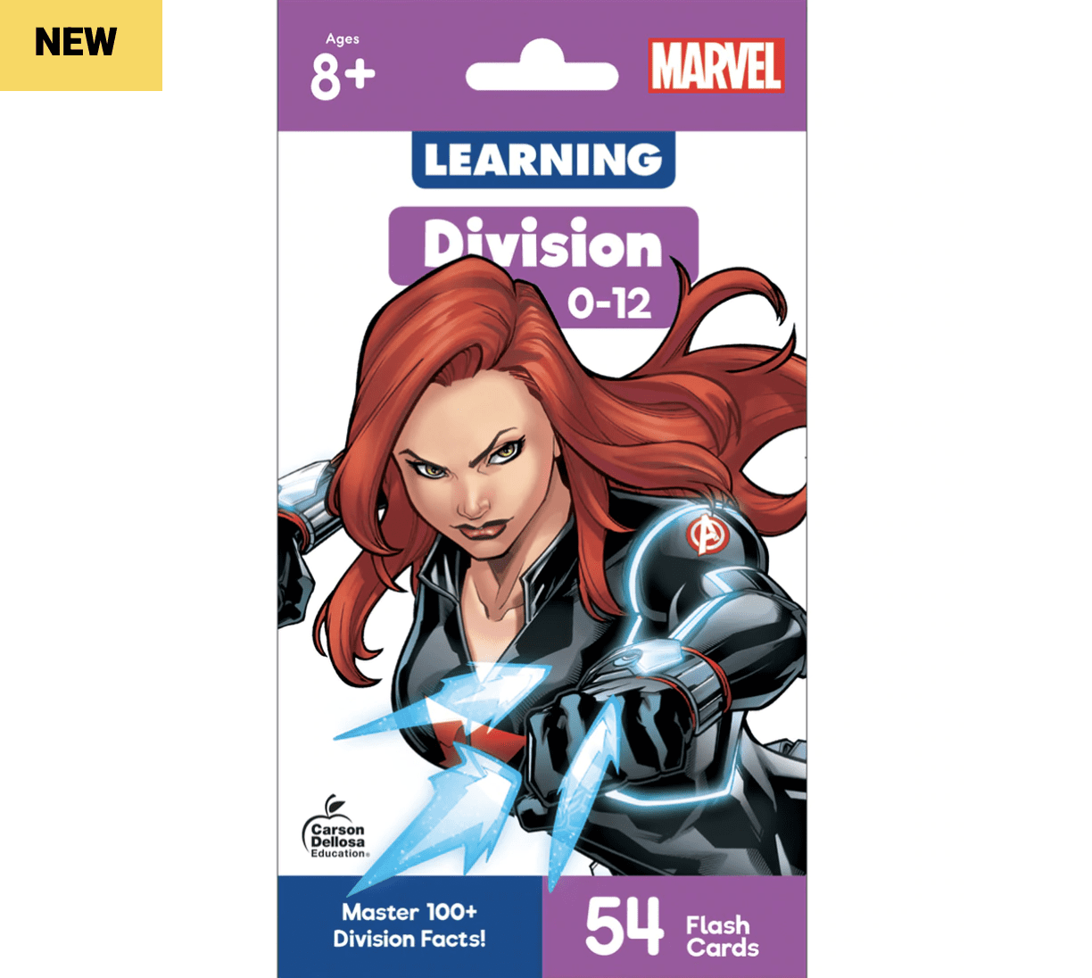  Disney  Avengers Division  0 12 Flash Cards Grade 3 5 