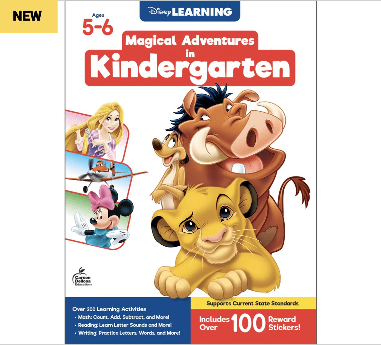 Magical　Workbook　Kindergarten　Grade　Adventures　Paperback　in　K