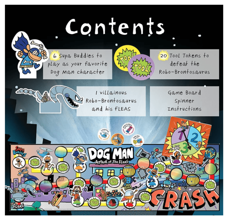 Dog Man Attack of the Fleas Game