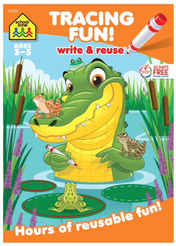 Tracing Fun! Write & Reuse Workbook