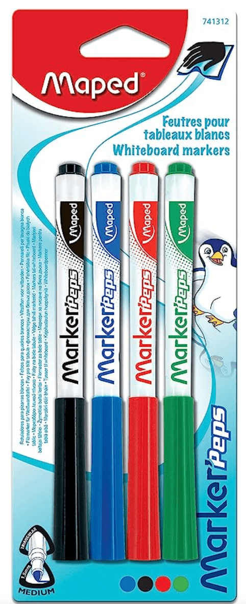 White Board Markers – set of 4