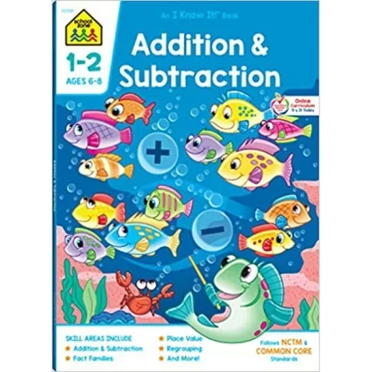 Addition and Subtraction Workbook - Grade 1-2