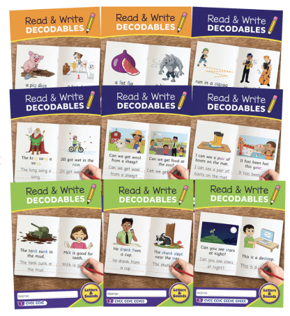 Read and Write Decodables - Set A