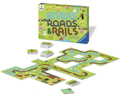 Rivers, Roads and Rails Game - Image 2