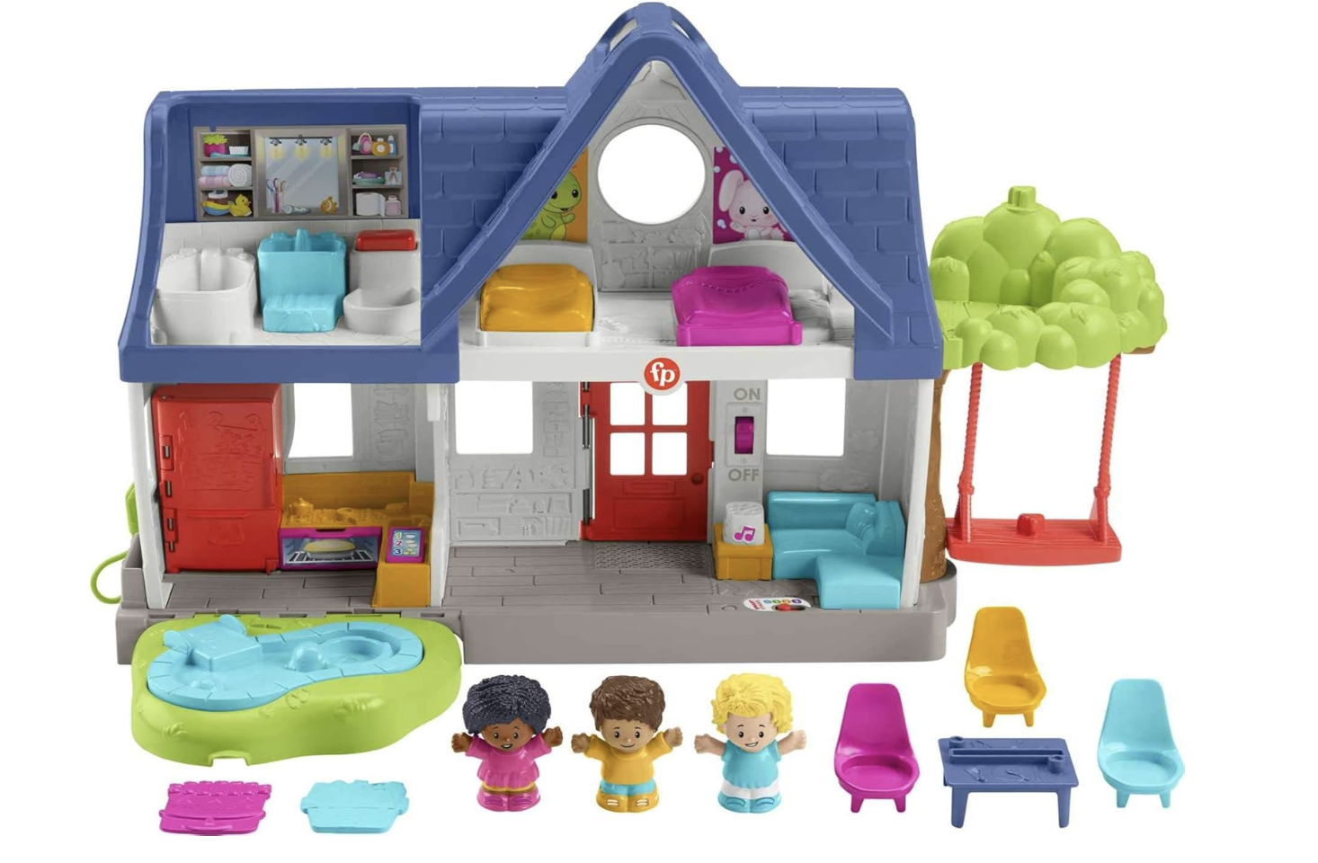 Fisher-Price Little People Best Friends Play House