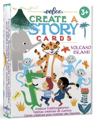 Volcano Island - Create a Story Cards