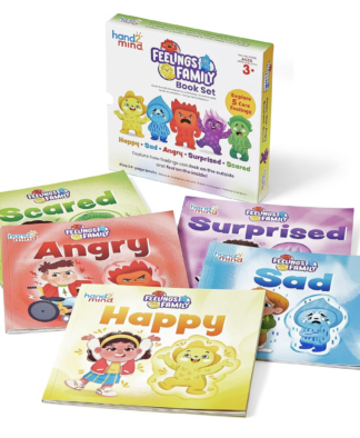 Feeling Family Book Set: Happy Sad, Angry, Scared and Surprised
